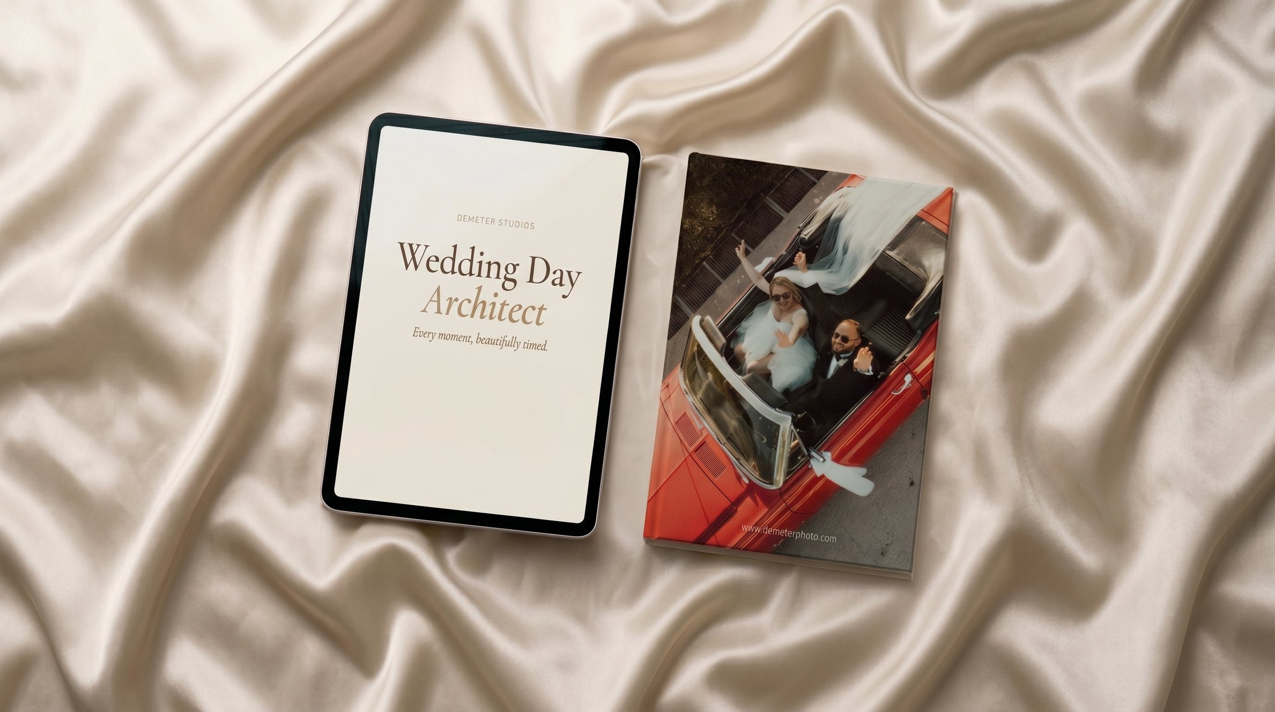 Wedding Day Architect — planificatorul programului zilei nunții, Demeter Studios